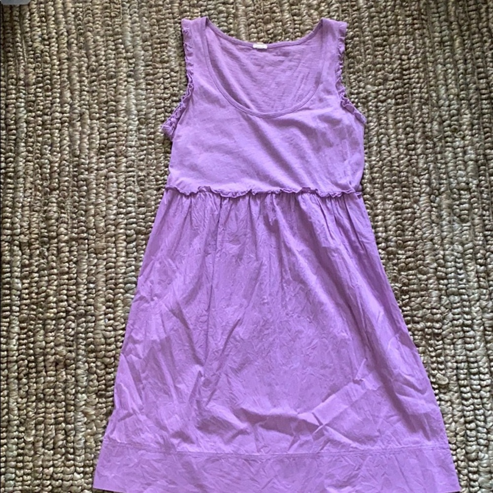Lavender sleeveless summer dress